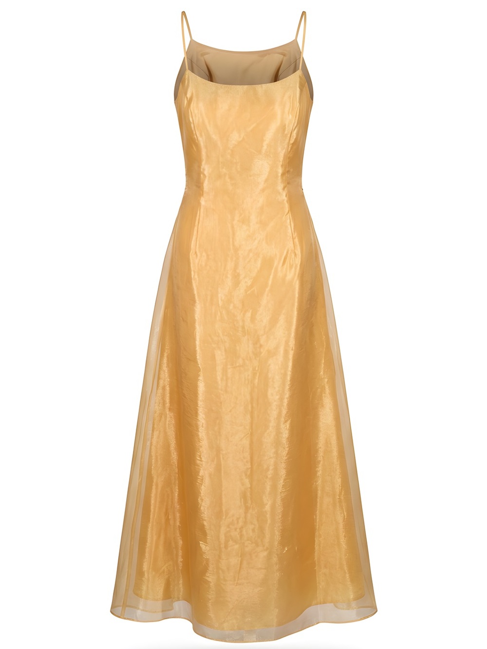 Bridal by Lori Ann Elegant Gold Maxi Dress Size 12